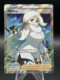 Melony (Full Art) 195/198 Swsh06: Sword & Shield - Chilling Reign Pokemon TCG - Image 1
