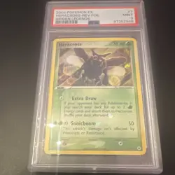 Pokemon Heracross EX Hidden Legends #7/101 Holo Reverse PSA 9 2004 English - Image 1