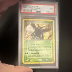 Pokemon Heracross EX Hidden Legends #7/101 Holo Reverse PSA 9 2004 English - Image 2