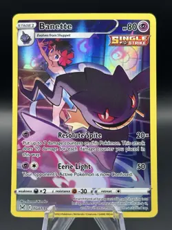 POKEMON TCG BANETTE TG07/TG30 ULTRA RARE HOLO NM SWSH11: LOST ORIGIN TG - Image 1