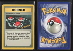 Pokemon Center 85/102 Uncommon Base Set Unlimited Pokemon Lightly Played - Image 3