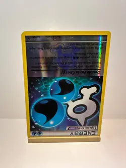 Double Aqua Energy 33/34 Uncommon Double Crisis Pokemon Lightly Played - Image 2