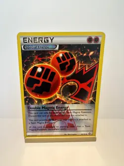 Double Magma Energy 34/34 Uncommon Double Crisis Pokemon Lightly Played - Image 1