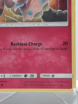 Snubbull 90/149 Pokemon Sun & Moon Fairy Common MP Used See Pictures - Image 4