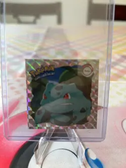 1999 Artbox Pokemon Stickers Series 1 Bulbasaur Prizm Sticker #Pr02 Pack Fresh - Image 1