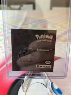 1999 Artbox Pokemon Stickers Series 1 Bulbasaur Prizm Sticker #Pr02 Pack Fresh - Image 2