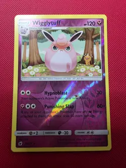 Wigglytuff 72/111 Sm-Crimson Invasion Reverse Holo LP - Pokemon TCG - Image 1