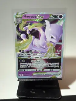 Mewtwo Vstar Full Art Holo - Pokemon Go Set - Rare - NM - #31/78 - Image 1