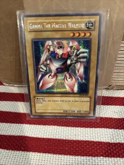 Yugioh! HP Gamma the Magnet Warrior DOR-003 Secret Rare Unlimited Edition - Image 1