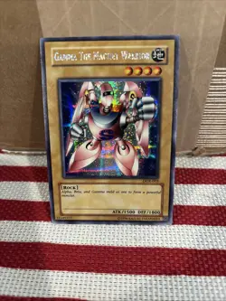 Yugioh! HP Gamma the Magnet Warrior DOR-003 Secret Rare Unlimited Edition - Image 3