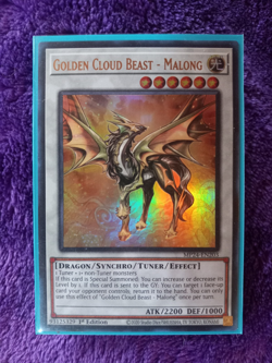 Golden Cloud Beast - Malong MP24 Ultra NM Yugioh - Image 1