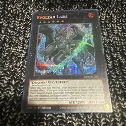 Yugioh Evolzar Lars MP24-EN099 Secret Rare 1st Ed NM - Image 1