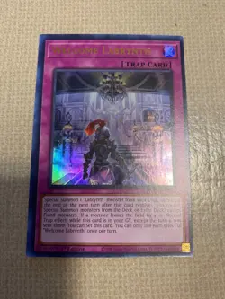 Yu-Gi-Oh! welcome labrynth mint ultra rare 1st ed TAMA-EN023 - Image 1