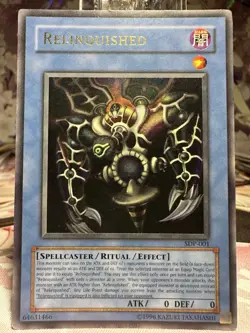 Relinquished SDP-001 Ultra Rare Unlimited Edition - Played - YuGiOh! - Image 1