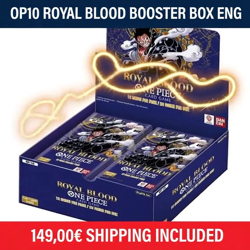 One Piece TCG OP-10 Royal Blood Booster Box ENG 24 Packs Sealed NEW SHIP48H - Image 2