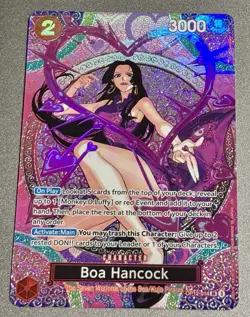 Boa Hancock SP OP12-014 From OP-15 Adventure On Kami's Island Foil One Piece NM - Image 2