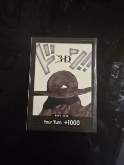 Special DON!! Card 3D DP-08 One Piece Legacy of the Master Promo Foil NM English - Image 1