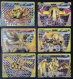 LOT OF 6 - Pokemon BREAK Cards (Mandibuzz, Delphox, Bronzong, Yanmega, etc) - MP - Image 1