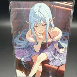 Elmesia El Ru Sarion Anime Waifu Card Doujin ACG Goddess Holo - Image 2