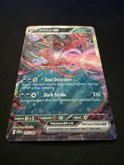 Pokemon TCG Yveltal ex 053/088 Double Rare Holo Perfect Order POR NM Card - Image 3