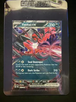 Pokemon TCG Yveltal ex 053/088 Double Rare Holo Perfect Order POR NM Card - Image 5