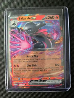 Pokemon Card - Salazzle ex 016/088 Me03: Perfect Order Holo - Image 1