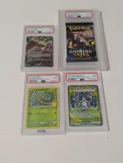 Pokemon Shining Fates PSA Pack-PSA-SIR-Alt Art-Full Art-Graded Holo Card Lot - Image 3