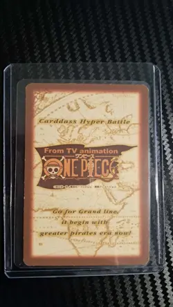 BANDAI One Piece Hyper Battle S09 LUFFY PIRATES HOLO FOIL SCARCE EARLY CARD - Image 2