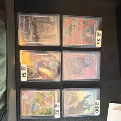 Pokemon TCG Mixed Lot 6 Holo Cards Yveltal Zacian Anthea Concordia - Image 1