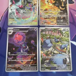 Pokemon TCG | Paldea Evolved /193 English Illustration Rare X4 Card Bundle - Image 3