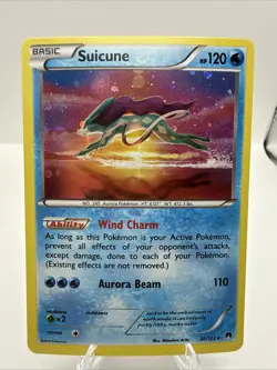 Suicune Breakpoint Holo Rare Cosmos Promo Pokemon Card 30/122 - Image 1