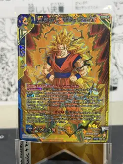 SS3 Son Goku Premonitions of a Fierce Battle SR Foil Dragon Ball Super Card | NM - Image 1