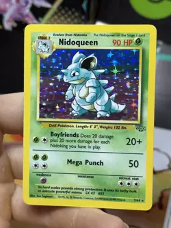 #3 Nidoqueen 7/64 Jungle 1999 Holo Rare WOTC Pokemon Card TCG - Image 3