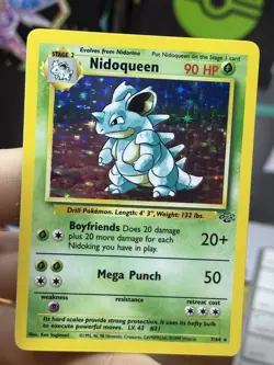 #3 Nidoqueen 7/64 Jungle 1999 Holo Rare WOTC Pokemon Card TCG - Image 5