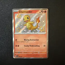 Charmander [109/091] SV: Paldean Fates Shiny Rare [Pokemon Card English] - Image 1
