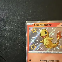 Charmander [109/091] SV: Paldean Fates Shiny Rare [Pokemon Card English] - Image 2