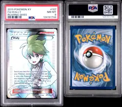 Wally Roaring Skies Full Art Ultra Rare Card 107/108 PSA 8 - Image 1