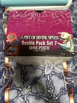 One Piece Card Game Double Pack Set 7 Display NOT SEALED A Fist Of Divine Speed - Image 4