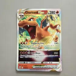 Pokemon Charizard VSTAR 018/172 Brilliant Stars Ultra Rare Holo 280 HP Card - Image 1