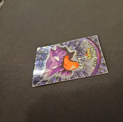 HAUNTER #93 Pokemon Card TCG FOIL Topps TV Animation HP - Image 4