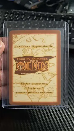 BANDAI One Piece Hyper Battle S82 LUFFY CREW PIRATES HOLO FOIL SCARCE EARLY CARD - Image 2