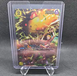 Pikachu Nami Zeus Sp Op15 Adventure On Kami Island Alt Art Card English OP11-106 - Image 1