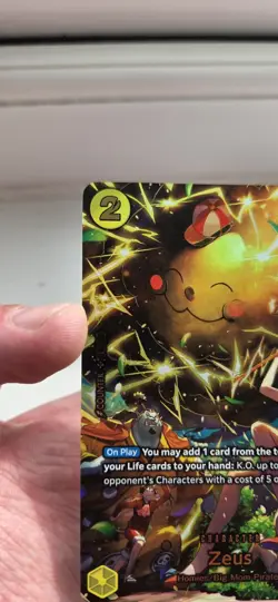 Pikachu Nami Zeus Sp Op15 Adventure On Kami Island Alt Art Card English OP11-106 - Image 5