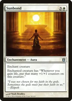 MTG Sunbond 28 Born of the Gods Magic - Image 1