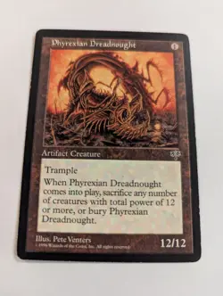 phyrexian dreadnought x 1 mtg - LP or MPU auction #3 - Image 1