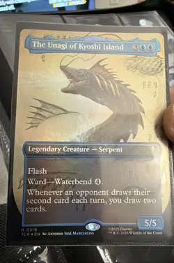 The Unagi of Kyoshi Island (Borderless) Avatar: The Last Airbender Foil Z142 - Image 1