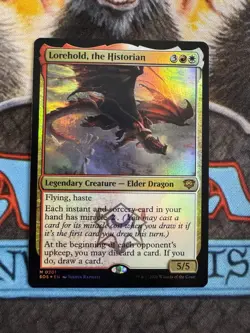 Lorehold, the Historian #201 (Foil) (NM) Secrets of Strixhaven SOS Magic MTG - Image 1
