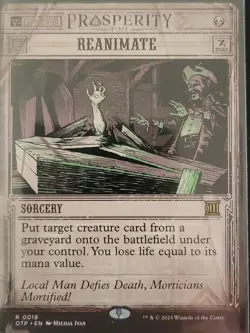 Reanimate R Outlaws of Thunder Junction: Breaking News 18 LP - Image 1