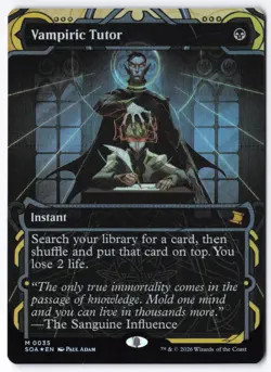 Vampiric Tutor 35 Foil Secrets of Strixhaven: Mystical Archive - Image 1