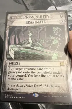 Reanimate Outlaws of Thunder Junction: Breaking News Regular 0018 Z141 - Image 1